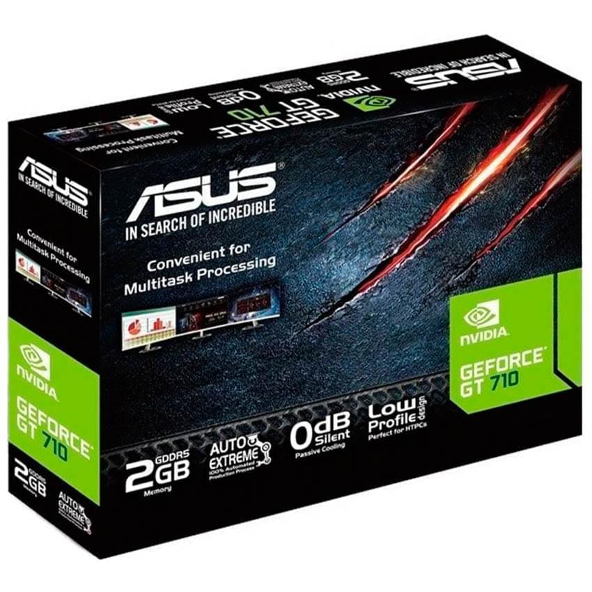 Placa De Video Asus Gt 710 2gb-Ddr5